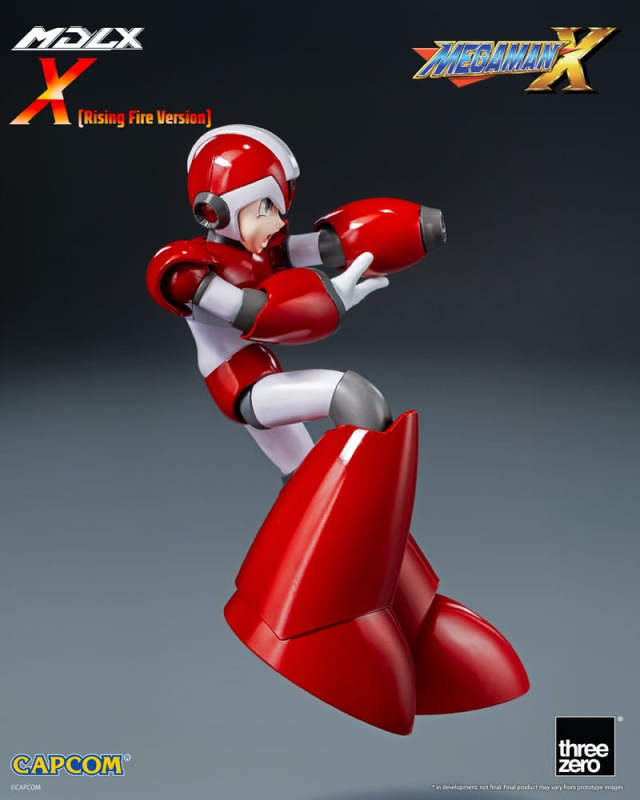 Mega Man MDLX Action Figure Rockman X / Mega Man X (Rising Fire Version) 12 cm 5