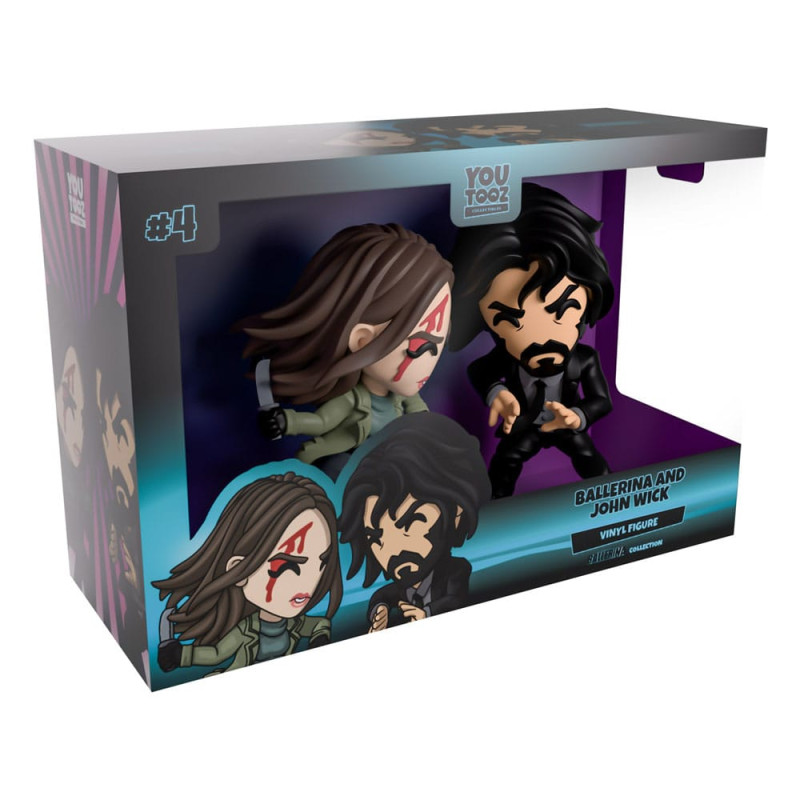 John Wick: Ballerina Vinyl Figures 2-Pack Ballerina & John Wick 11 cm 4
