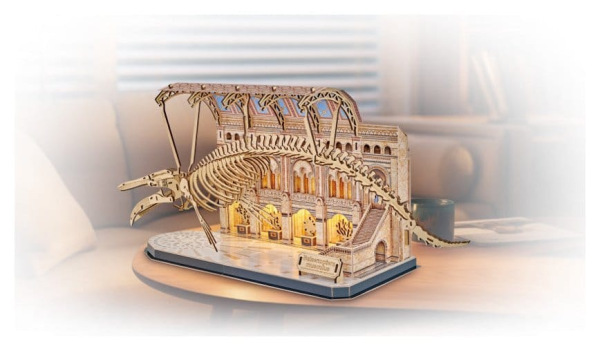 Revell Tiny Adventures Natural Museum 3D Wooden Puzzle Blue Whale 61 cm 1