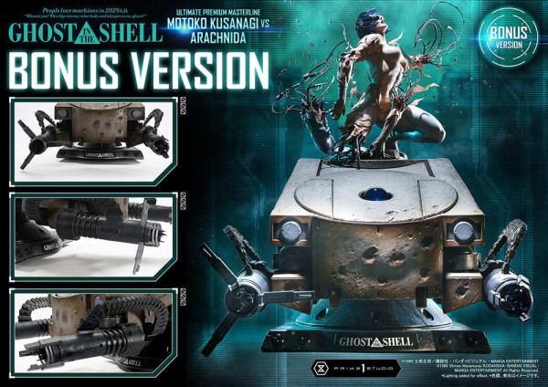 Ghost in the Shell Ultimate Premium Masterline Series Statue 1/4 Motoko Kusanagi vs Arachnida Bonus 1