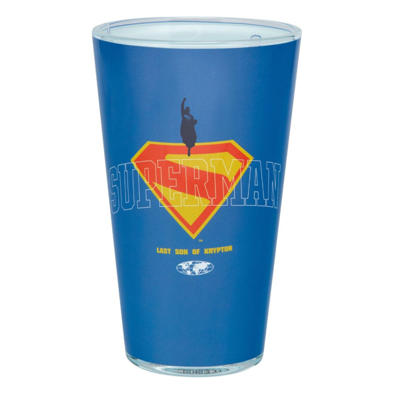 DC Comics Pint Glass Superman 3