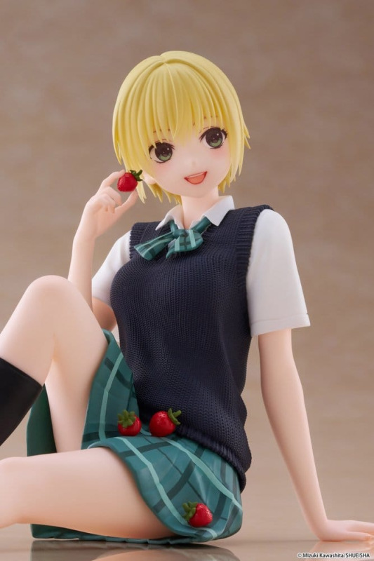 Strawberry 100% Desktop Cute PVC Figure Tsukasa Nishino (School uniform Ver.) 13 cm 3