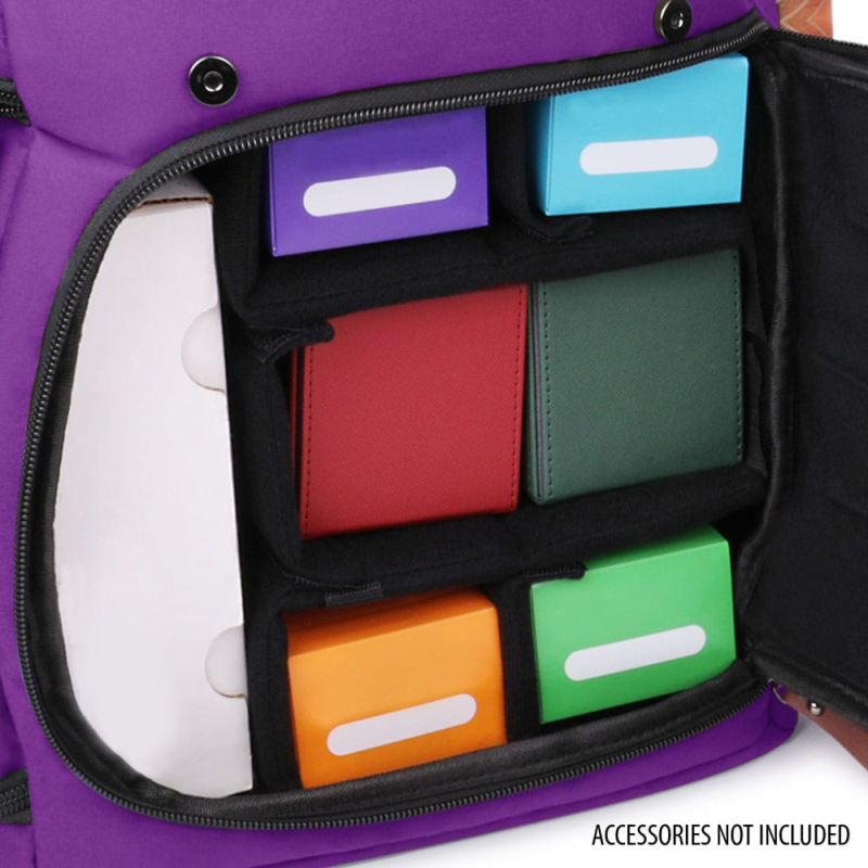 Enhance TCG Series Trading Card Backpack Designer Edition Purple Full-size 2