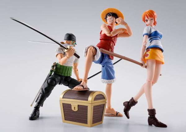 One Piece S.H.Figuarts Action Figure Roronoa Zoro Romance Dawn Ver. 15 cm