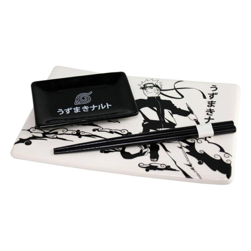 Naruto Shippuden Ceramic Sushi Set with Chopsticks Naruto 5