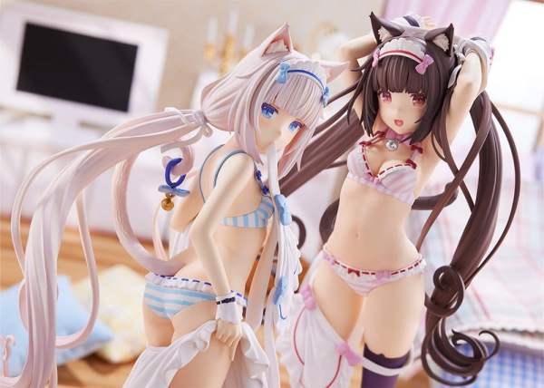 Nekopara PVC Figure 1/7 Chocola Dress up time 24 cm 5