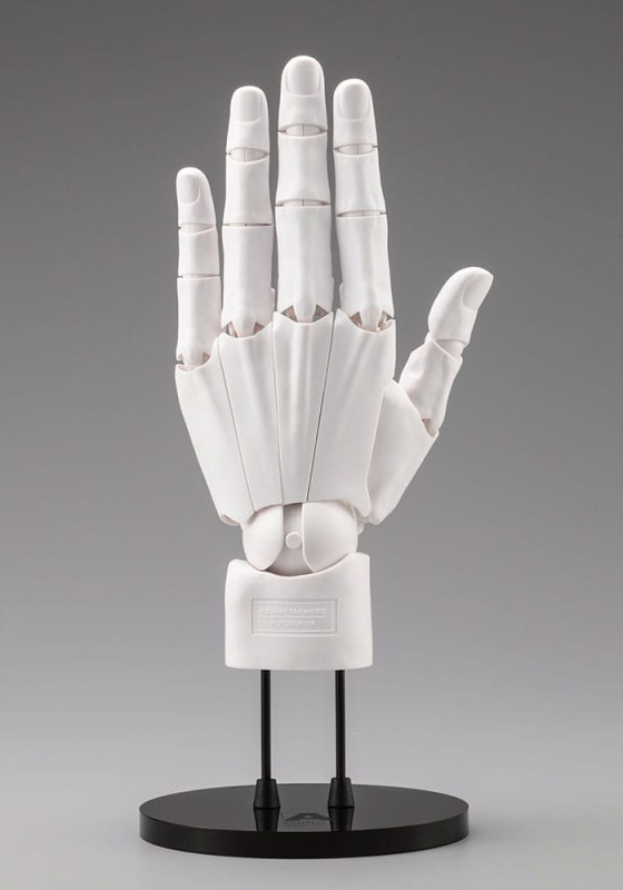 Takahiro Kagami PVC Artist Support Item Hand 1/1 Model Men /L White 22 cm