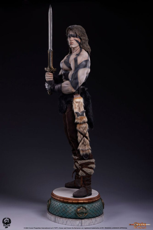 Conan the Barbarian Elite Series Statue 1/2 Conan Warpaint Edition 116 cm 5