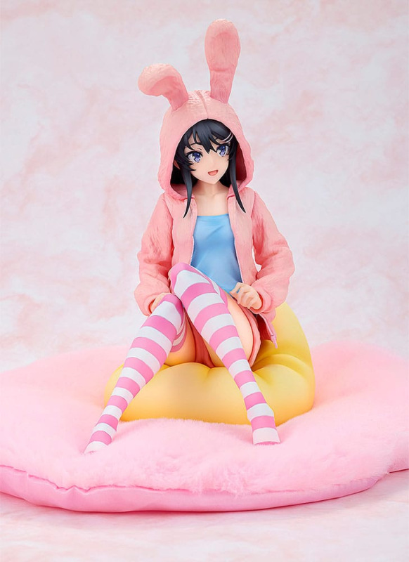 Rascal Does Not Dream of a Knapsack Kid PVC Statue 1/7 Mai Sakurajima Hoodie Look Rabbit Ears Ver. 1 3