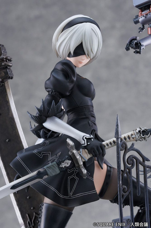 NieR:Automata Ver1.1a PVC Statue 1/7 YoRHa No. 2 Type B Search 31 cm 4
