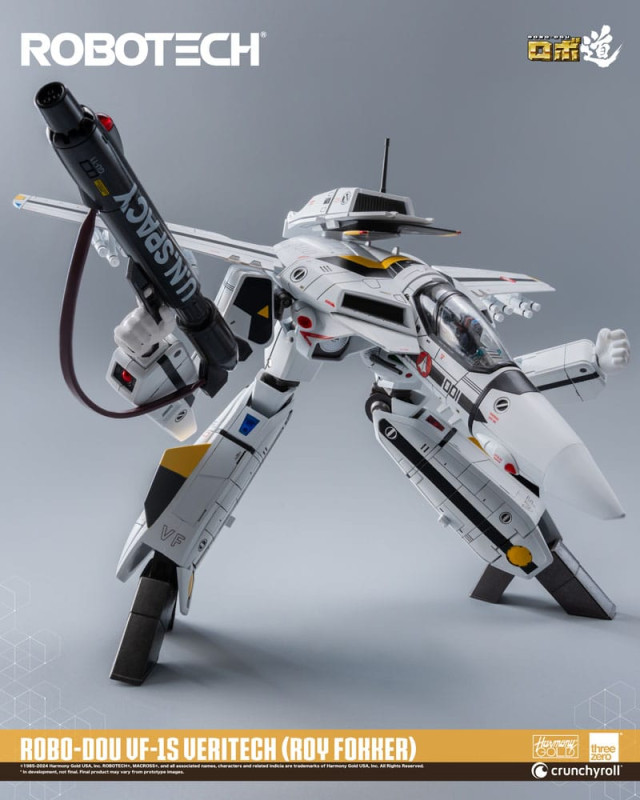 Robotech Action Figure ROBO-DOU VF-1S Veritech (Roy Fokker) 20 cm 11