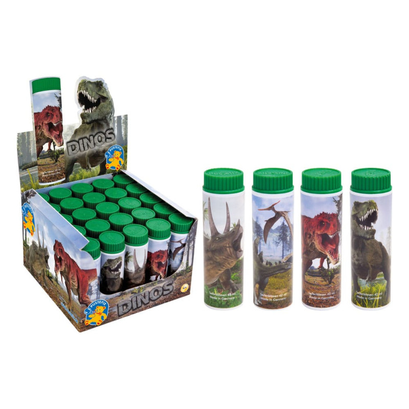 Classic Pustefix Soap Bubble Bottle Dinosaurs Assortment (25) 2