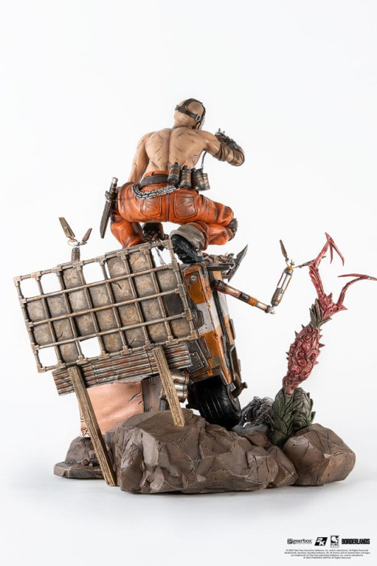Borderlands 3 Statue 1/6 Psycho & Claptrap Diorama 40 cm 4