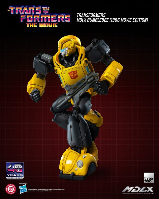 Transformers MDLX Action Figure Bumblebee (1986 Movie Edition) 12 cm 4