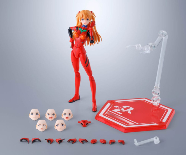 Evangelion S.H.Figuarts Action Figure Asuka Shikinami Langley 14 cm 7