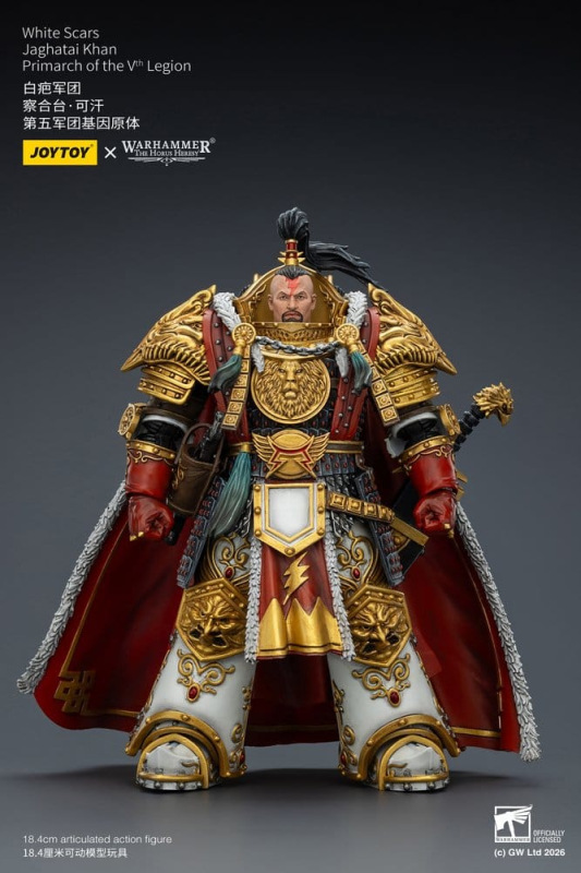 Warhammer The Horus Heresy Action Figure White Scars Jaghatai Khan Primarch of the Vth Legion 19 cm 1