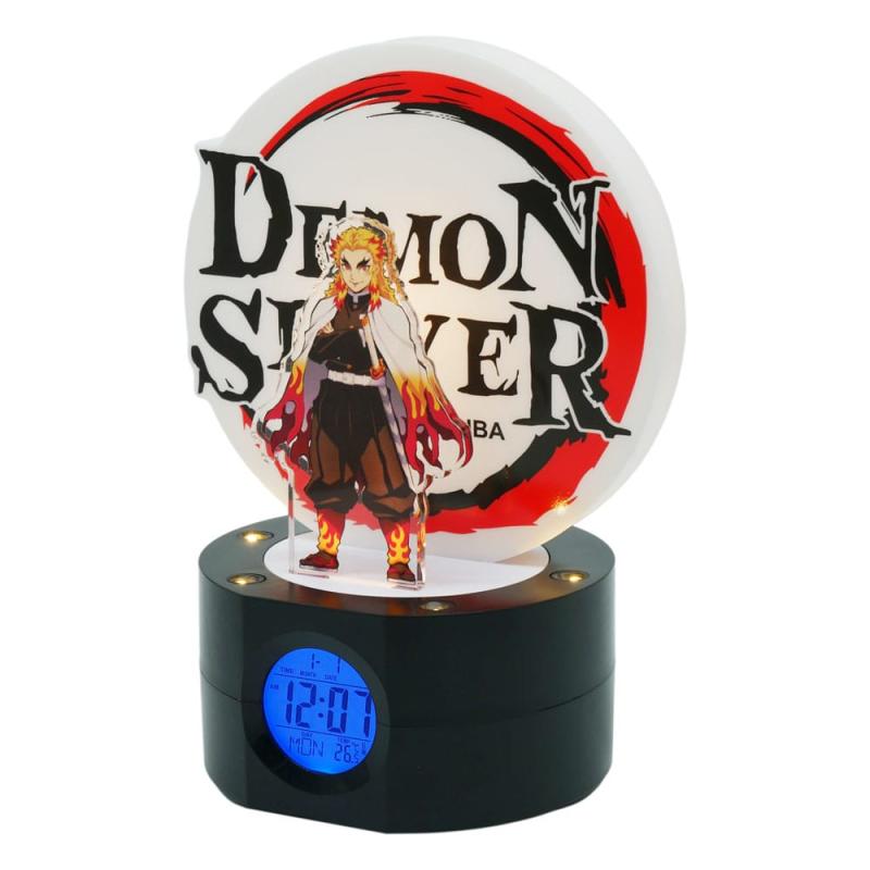 Demon Slayer: Kimetsu no Yaiba Alarm Clock with Light Rengoku 21 cm