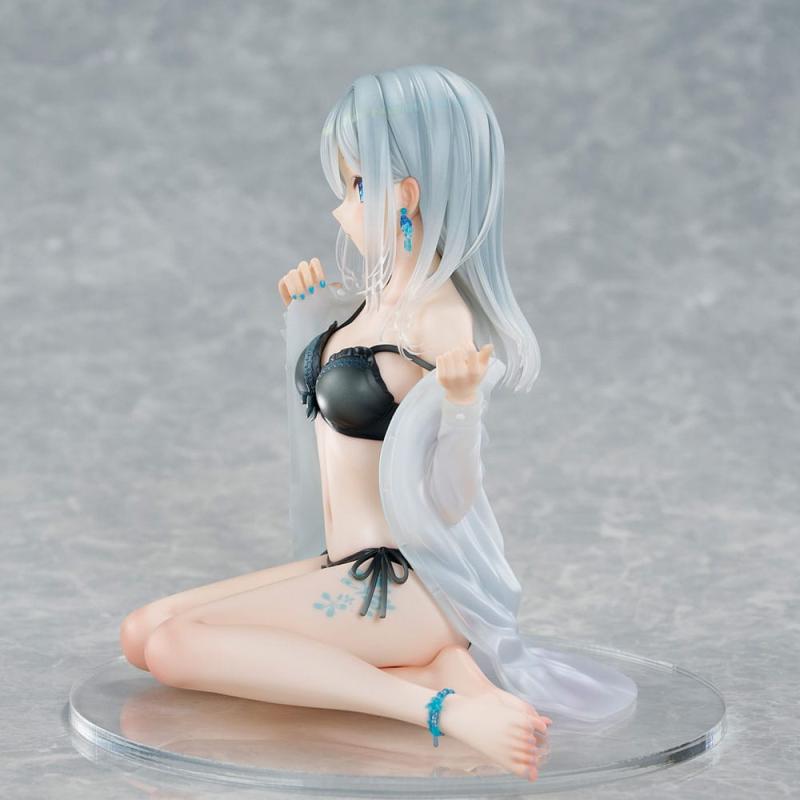 Original Character PVC Statue 1/7 Silver-Haired Girl Sky Blue Morning Special Outfit Ver. by Fuumi I