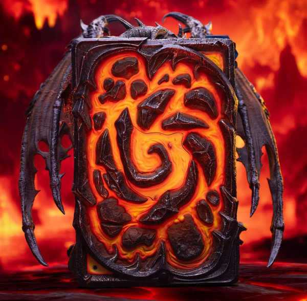 Hearthstone 3D Art Frame Statue Deathwing 34 cm 3