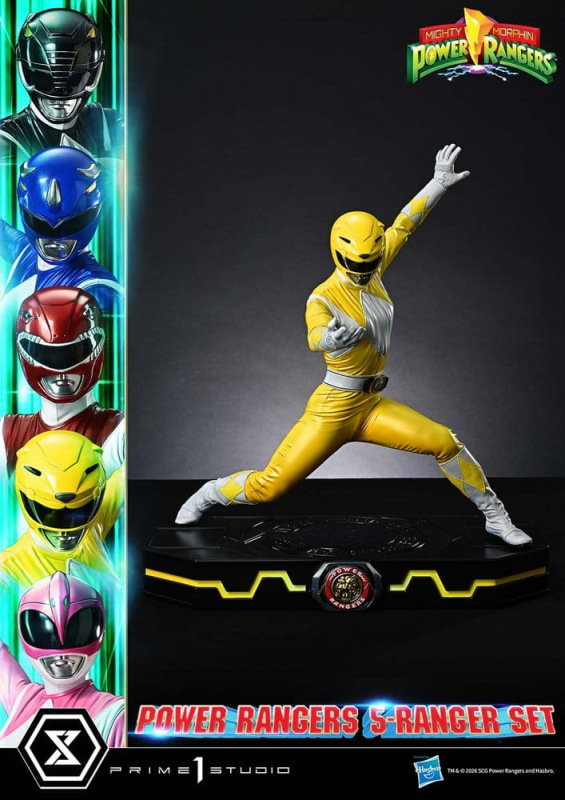 Mighty Morphin Power Rangers Premium Masterline Set of 5 Statues 1/4 57 cm 11