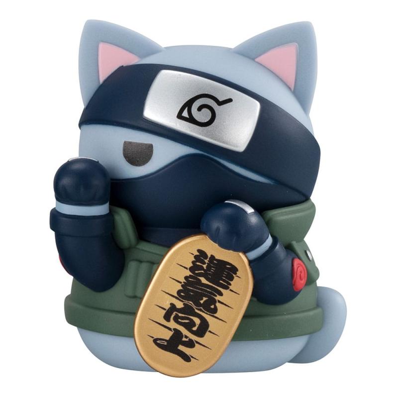 Naruto-Nyaruto! Mega Cat Project Nyaruto! Trading Figures Beckoning cat fortune one more time 7 cm A