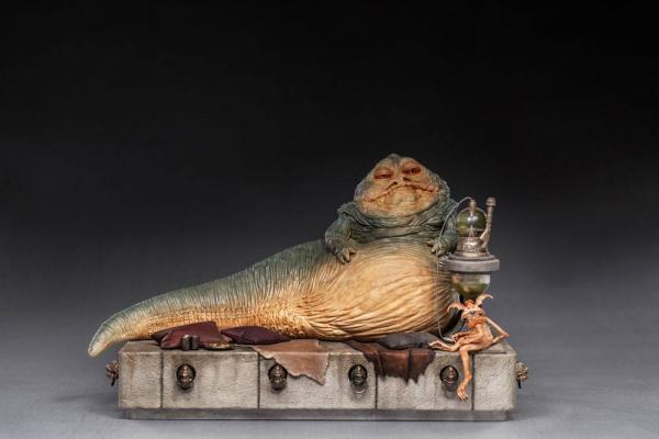 Star Wars: Jabba The Hutt 1/10 Deluxe Art Scale Statue - Iron Studios