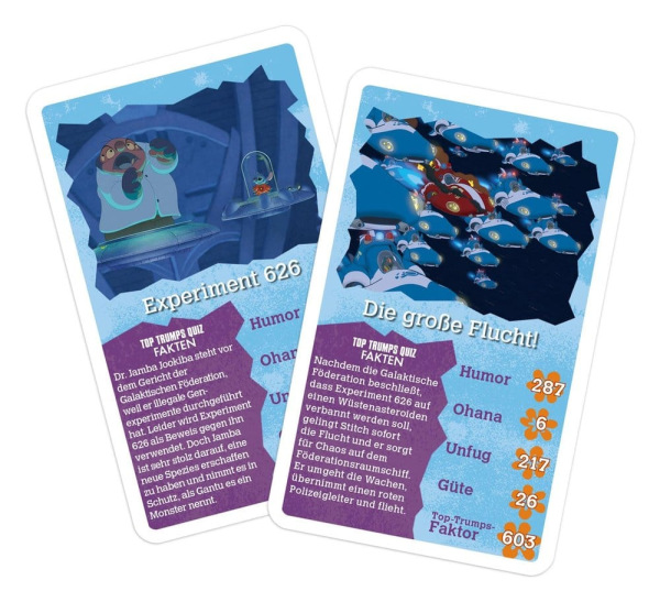 Lilo & Stitch Card Game Top Trumps *German Version* 1