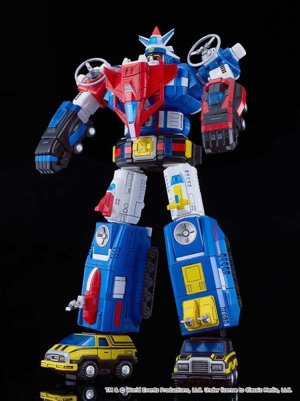 Armored Fleet Dairugger XV Moderoid Plastic Model Kit Dairugger XV 20 cm 3