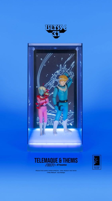 Ulysse 31 Neon Figure 1/9 Telemachus & Themis 20 cm 3