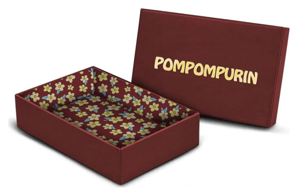 Sanrio Slim Wallet Pompompurin Face 1