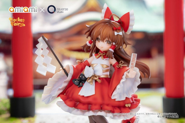 Touhou Project Reverse Palm Spirit PVC Figure Reimu Hakurei 15 cm 5