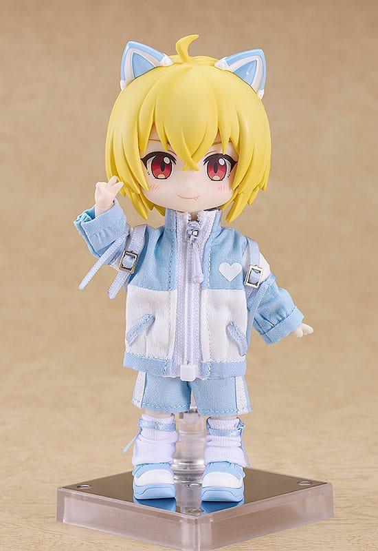 Original Character Accessories for Nendoroid Doll Figures Outfit Set: Subculture Fashion Tracksuit (