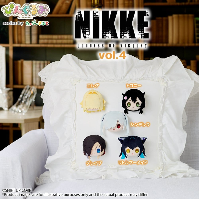 Goddess of Victory: Nikke Pingurumi Pin Badge Vol. 4 Grave 1