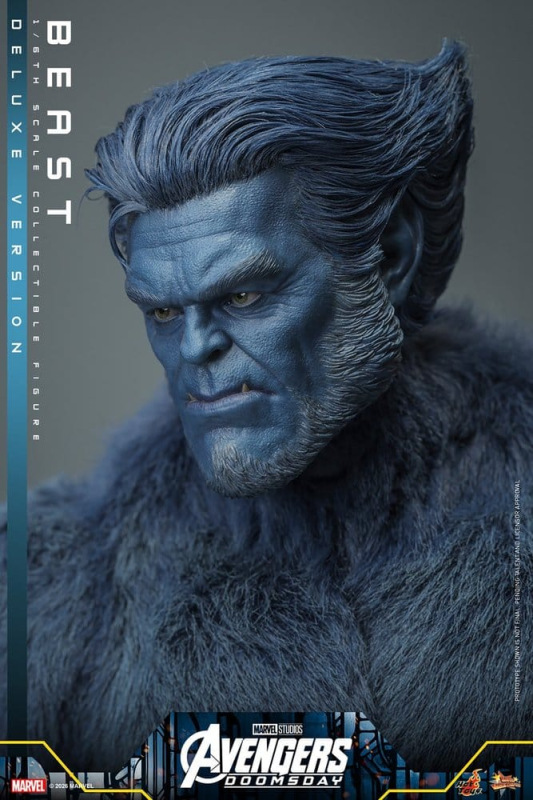 Marvel X-Men Movie Masterpiece Action Figure 1/6 Beast (Deluxe Version) 33 cm 12