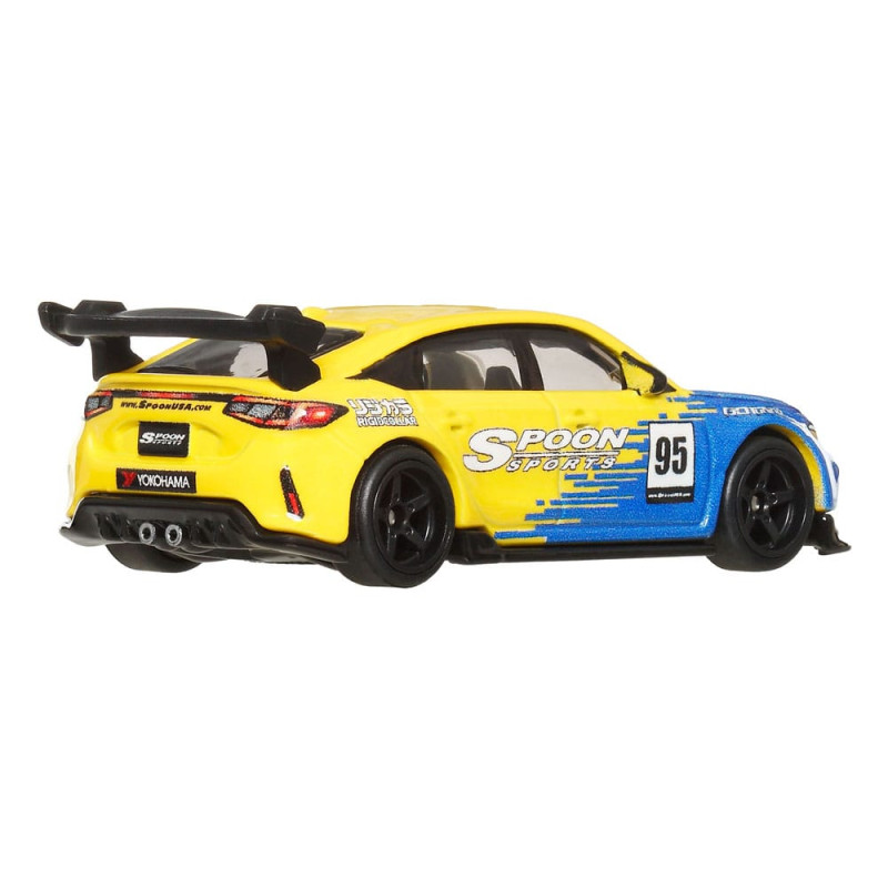 Hot Wheels Premium Car Culture Diecast Vehicle 2-Pack 1/64 '99 Honda Civic Type R (EK9) & Honda Civi 10