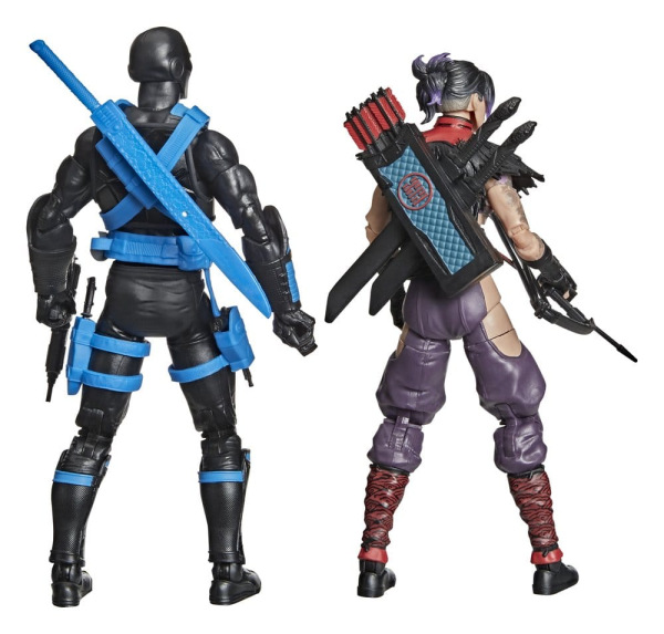 G.I. Joe Classified Series Action Figure 2-Pack Snake Eyes & Kim "Jinx" Arashikage 15 cm 3
