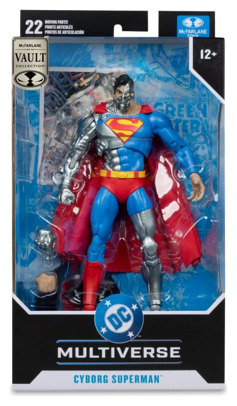 DC Multiverse McFarlane Vault Collection Action Figure Cyborg Superman (Revenge of the Green Lantern 6
