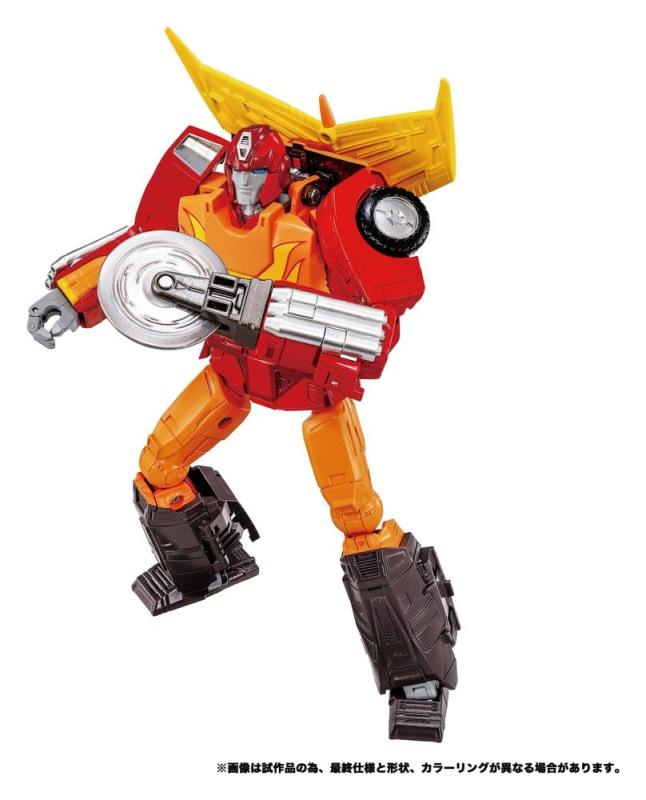 Transformers Masterpiece MPG-20 Action Figure Hot Rod (Style Generation) 18 cm 5