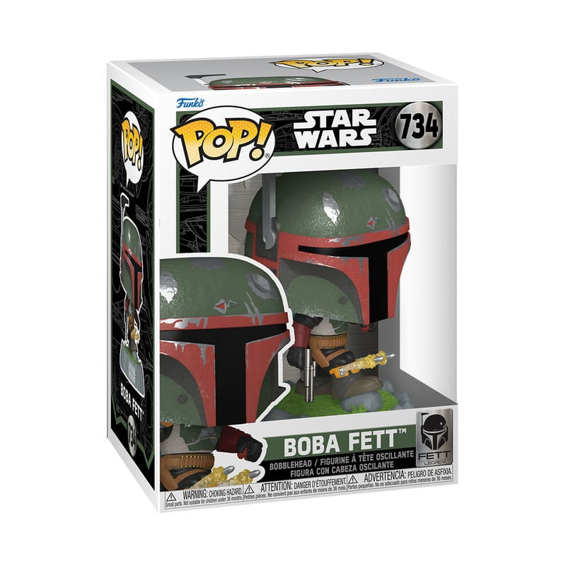 Star Wars: Fett Legacy POP! Vinyl Figure Boba Fett w/Rockets 9 cm 1