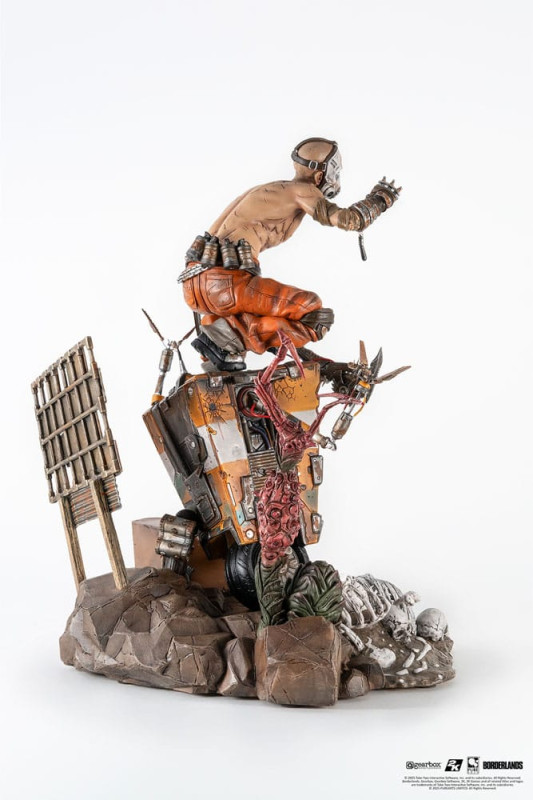 Borderlands 3 Statue 1/6 Psycho & Claptrap Diorama 40 cm 3
