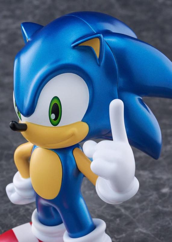 Sonic The Hedgehog Sofbi Vinyl Figure Sonic Metallic Ver. 15 cm 6