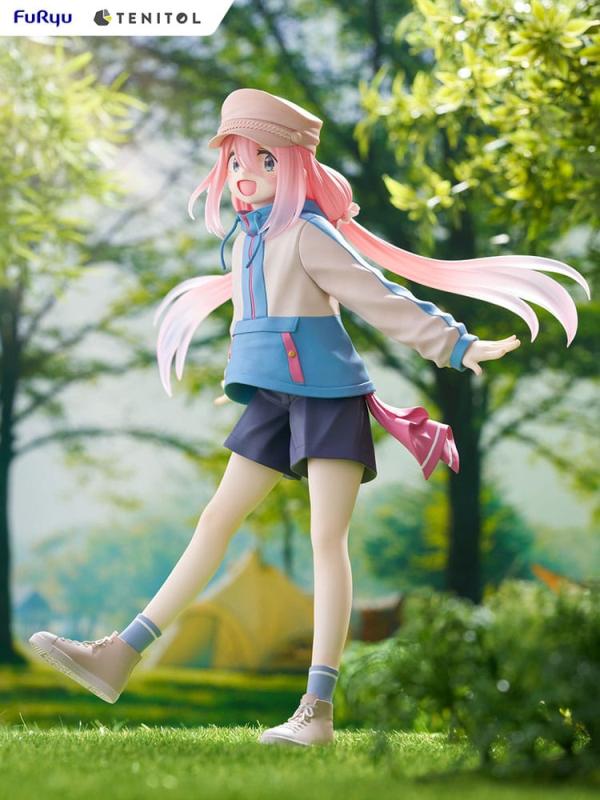 Laid-Back Camp Tenitol PVC Statue Nadeshiko Kagamihara 22 cm