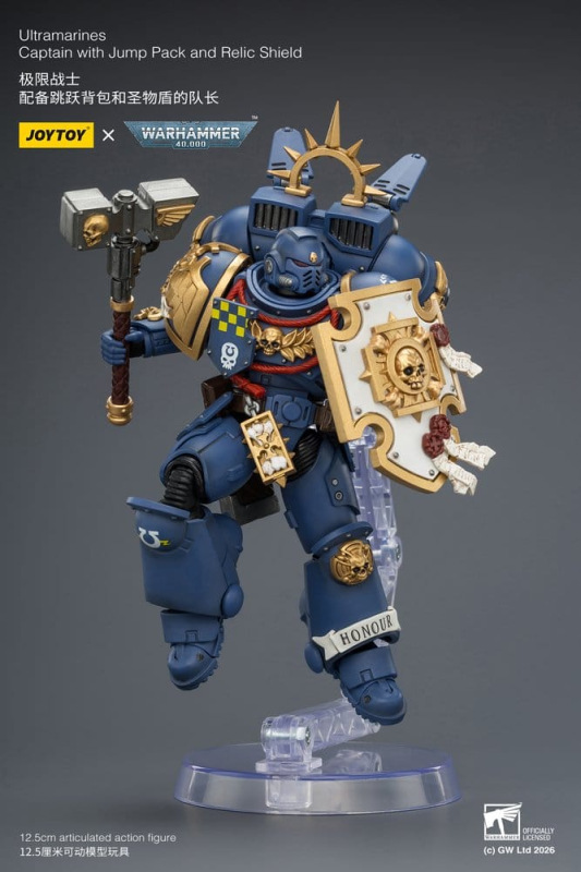 Warhammer Action Figure Ultramarines Captain 13 cm 8