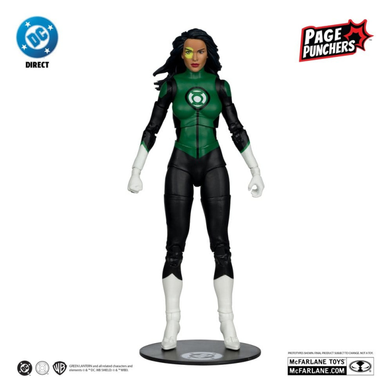 DC Direct Page Punchers Action Figure Jessica Cruz (Green Lanterns # 48) (Red Platinum Edition) 18 c 4