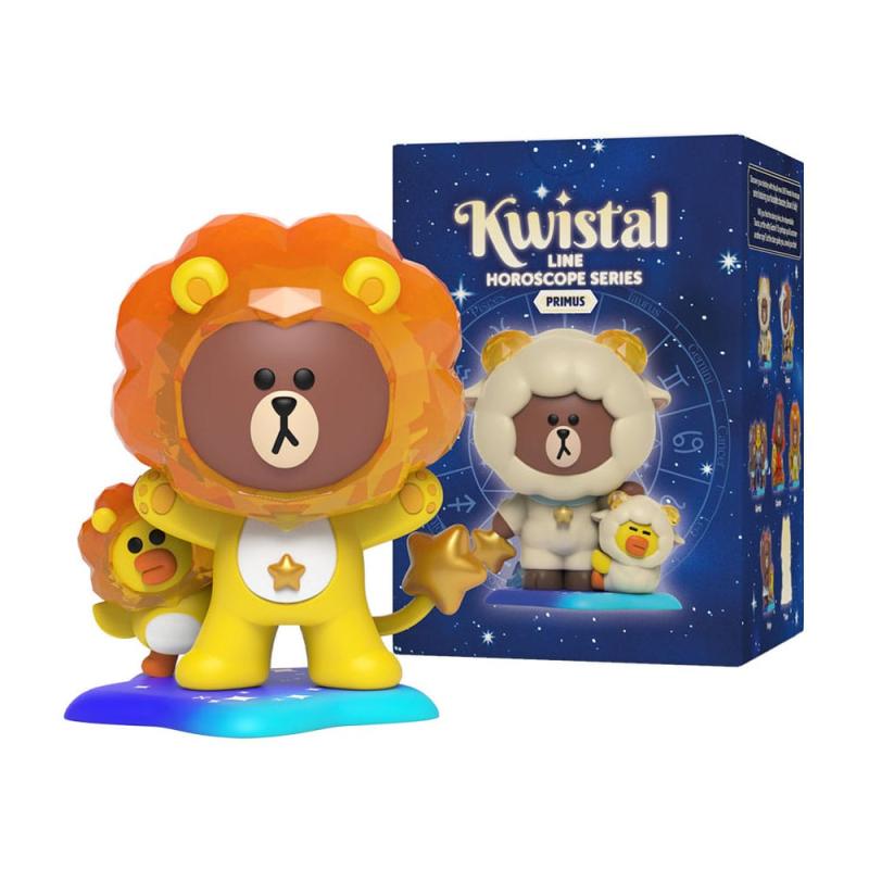 Line Friends Kwistal Blind Box Horoscope Series 1 Display (6)