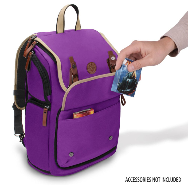 Enhance TCG Series Trading Card Backpack Designer Edition Purple Full-size 5