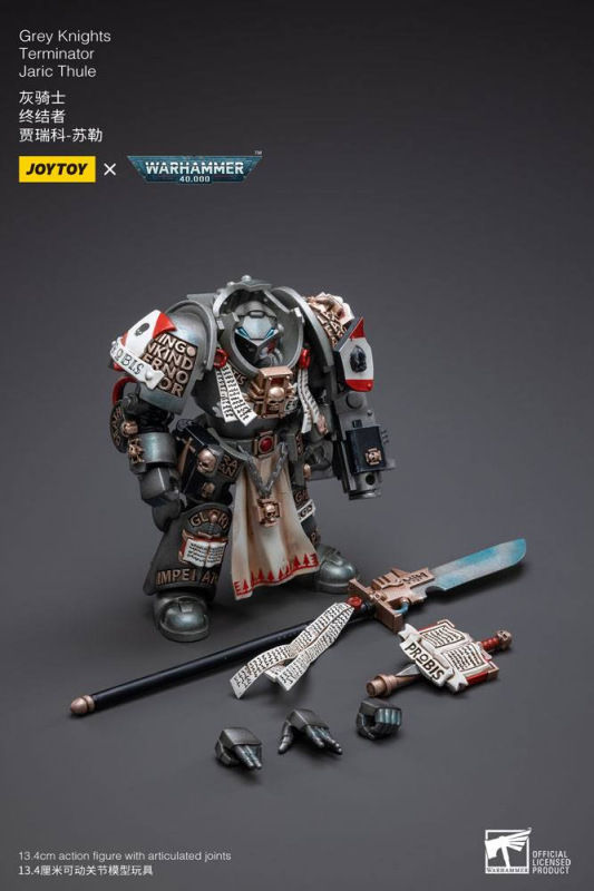 Warhammer 40k Action Figure 1/18 Grey Knights Terminator Jaric Thule 13 cm 9