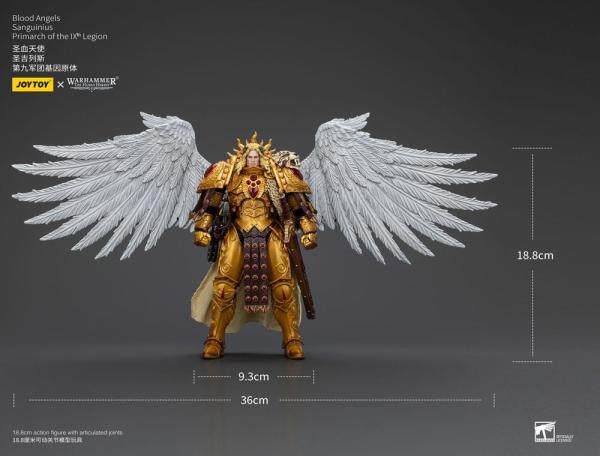 Warhammer The Horus Heresy Action Figure 1/18 Blood Angels Sanguinius Primarch of the IXth Legion 19