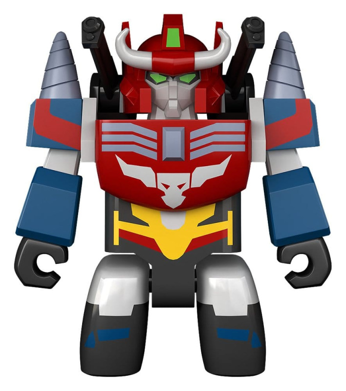 The Brave Fighter of Legend Da-Garn Brickroid Action Figure Land Bison 5 cm