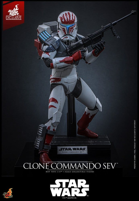 Star Wars: The Clone Wars Television Masterpiece Action Figure 1/6 Clone Commando Sev (Hot Toys Excl 2